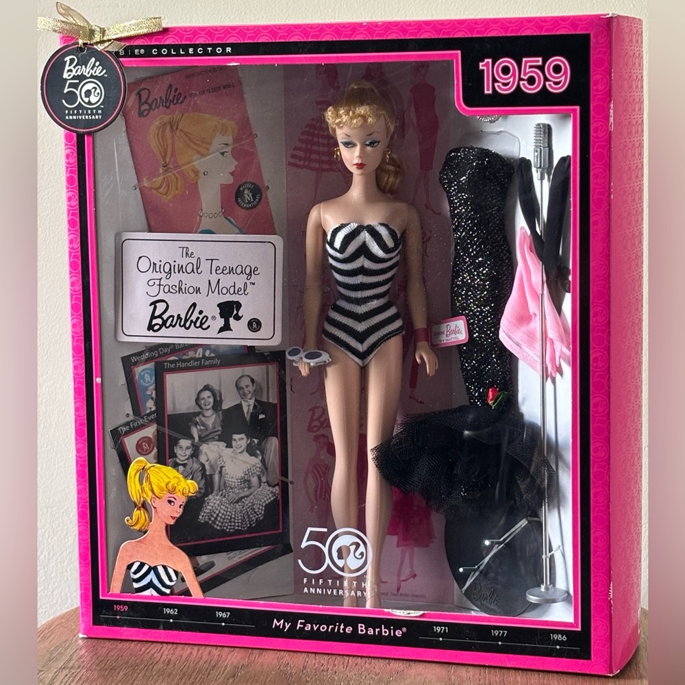 Barbie - 1959 50th Anniversary 2008 released - N4974